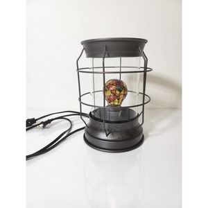 Glass Edison Lantern Bronze Finish Rustic Farmhouse Industrial Home decor Metal